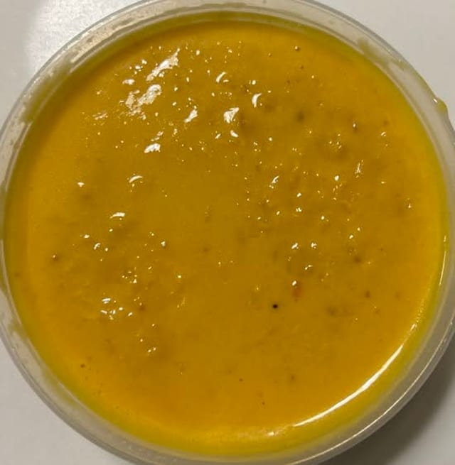Mango Corn Soup.